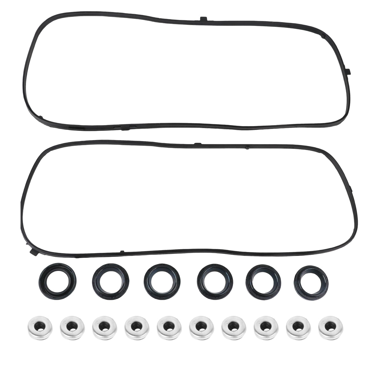 RICHWEI gasket set installed on an engine bay, demonstrating leak prevention benefit