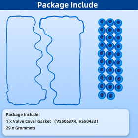 RICHWEI gasket next to ruler for scale ensuring correct size verification