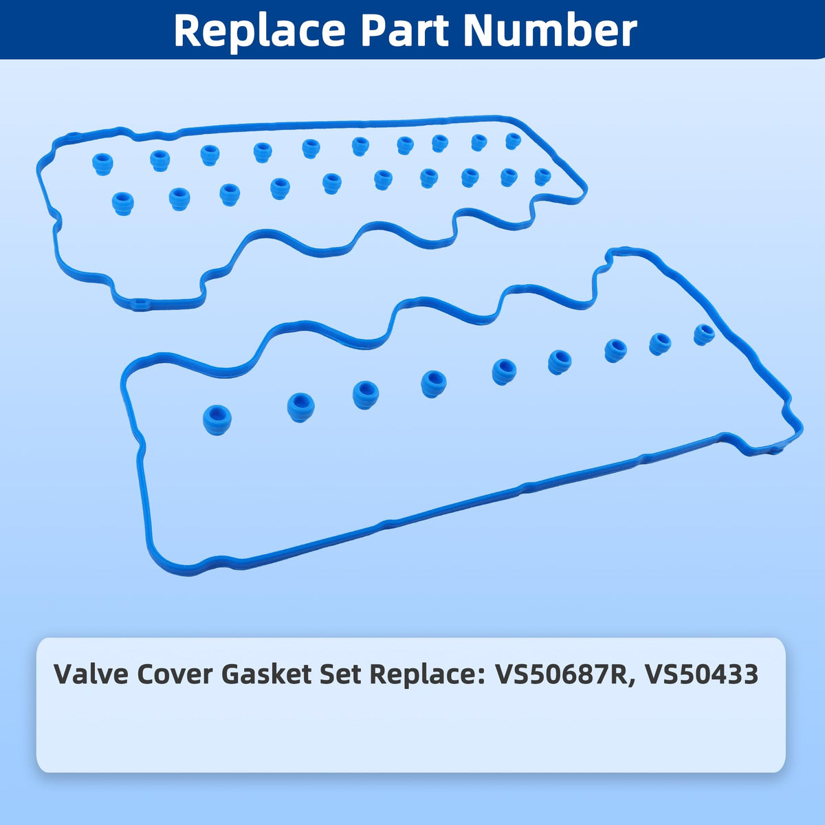 RICHWEI gaskets installed on engine illustrating proper fit and leak prevention