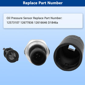 RICHWEI sensor installed in engine bay demonstrating correct placement and fitment
