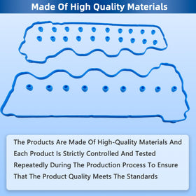 RICHWEI packaged gaskets with printed compatibility list for confident selection