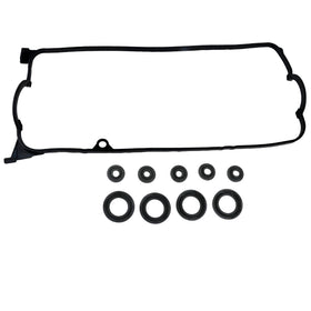 RICHWEI gasket kit contents laid out to show included pieces for complete valve cover service