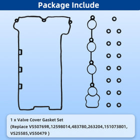 RICHWEI gasket detail at spark plug well preventing oil fouling of ignition components
