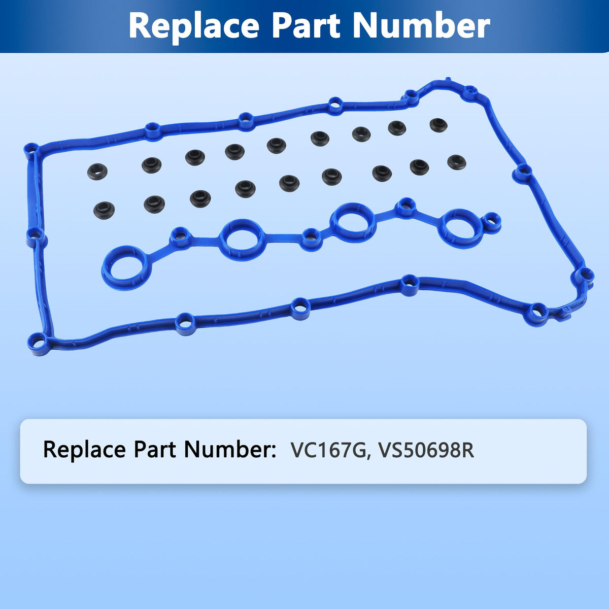RICHWEI gasket installed on an engine illustrating leak prevention benefit