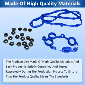 RICHWEI gasket set laid out with tools showing complete kit convenience