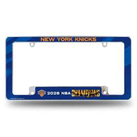 Rico Industries Knicks chrome frame front view showing bold team graphics and durability