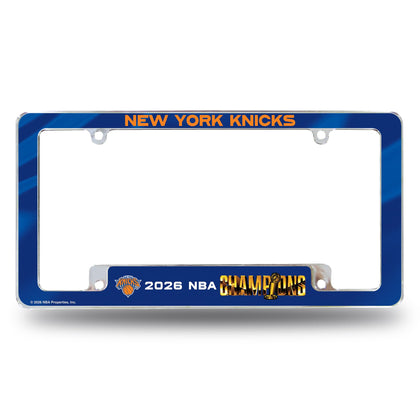 Rico Industries Knicks chrome frame front view showing bold team graphics and durability