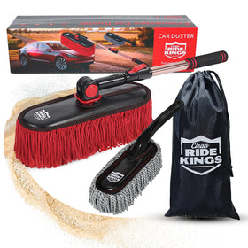 RIDE KINGS exterior front view showing complete duster for quick shine