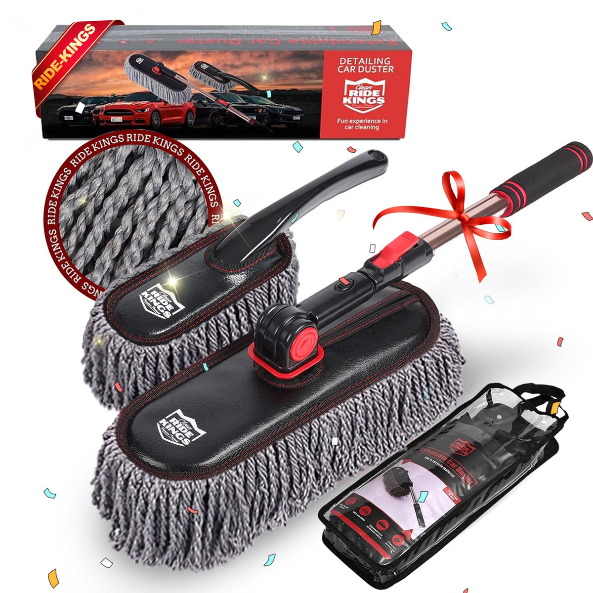 RIDE KINGS front packaging showing kit components and benefits