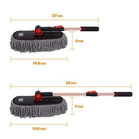 RIDE KINGS small head close-up showing microfiber texture and precision cleaning