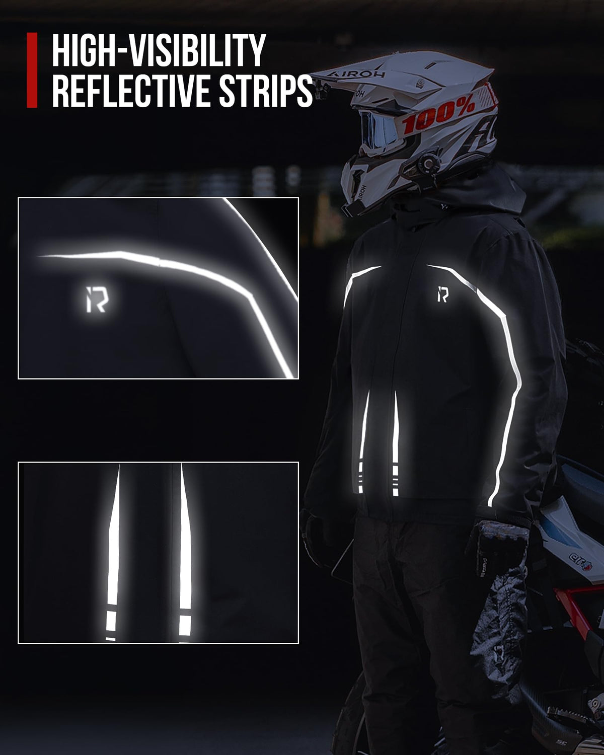 RIDEIRON compact pouch packed for easy transport and storage