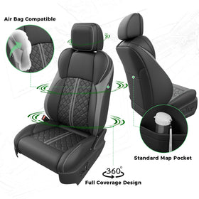 RIDEPOSH console and armrest cover demonstrating unified cabin protection