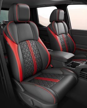 RIDEPOSH front seats full view showing tailored fit and upgraded cabin appearance