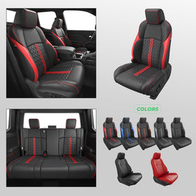 RIDEPOSH truck interior lifestyle shot highlighting stylish, protected Tacoma cabin