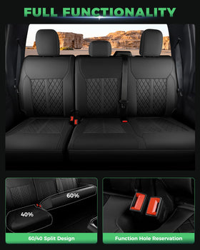 RIDEPOSH seat back organizer detail adding storage convenience