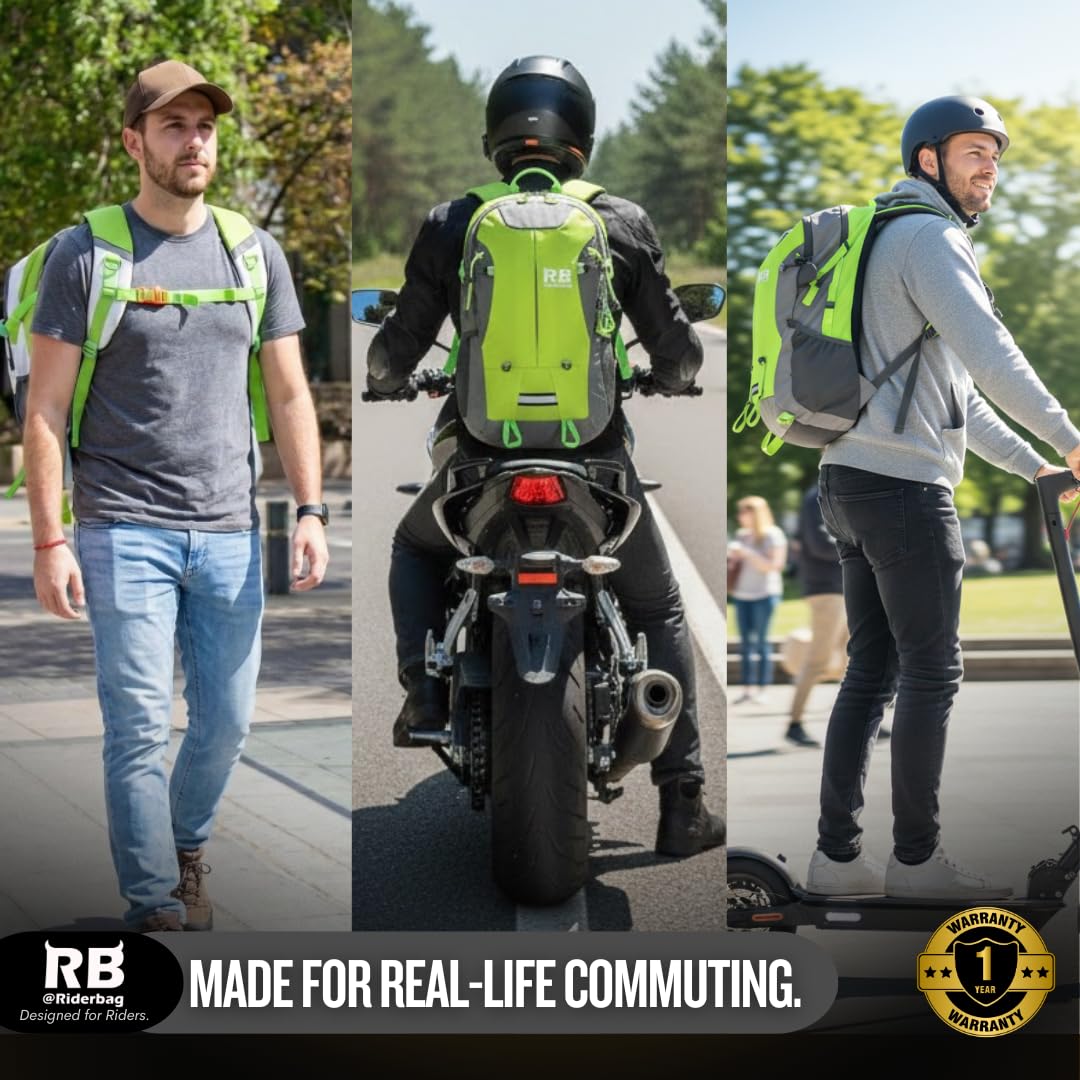 riderbag open laptop compartment protecting devices with padded sleeve