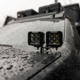 RIGID INDUSTRIES pod installed on ATV showing improved off-road visibility benefit