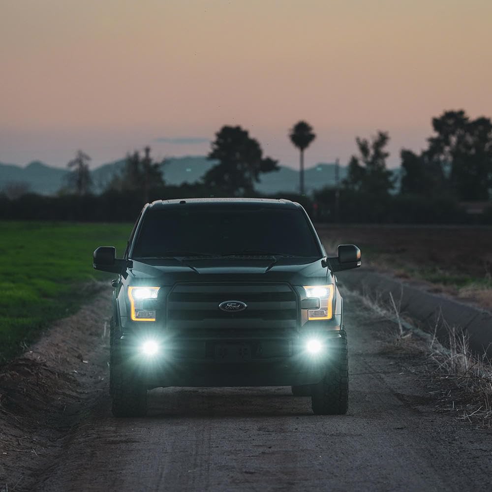 RIGID INDUSTRIES pod mounted on bumper demonstrating sturdy installation benefit