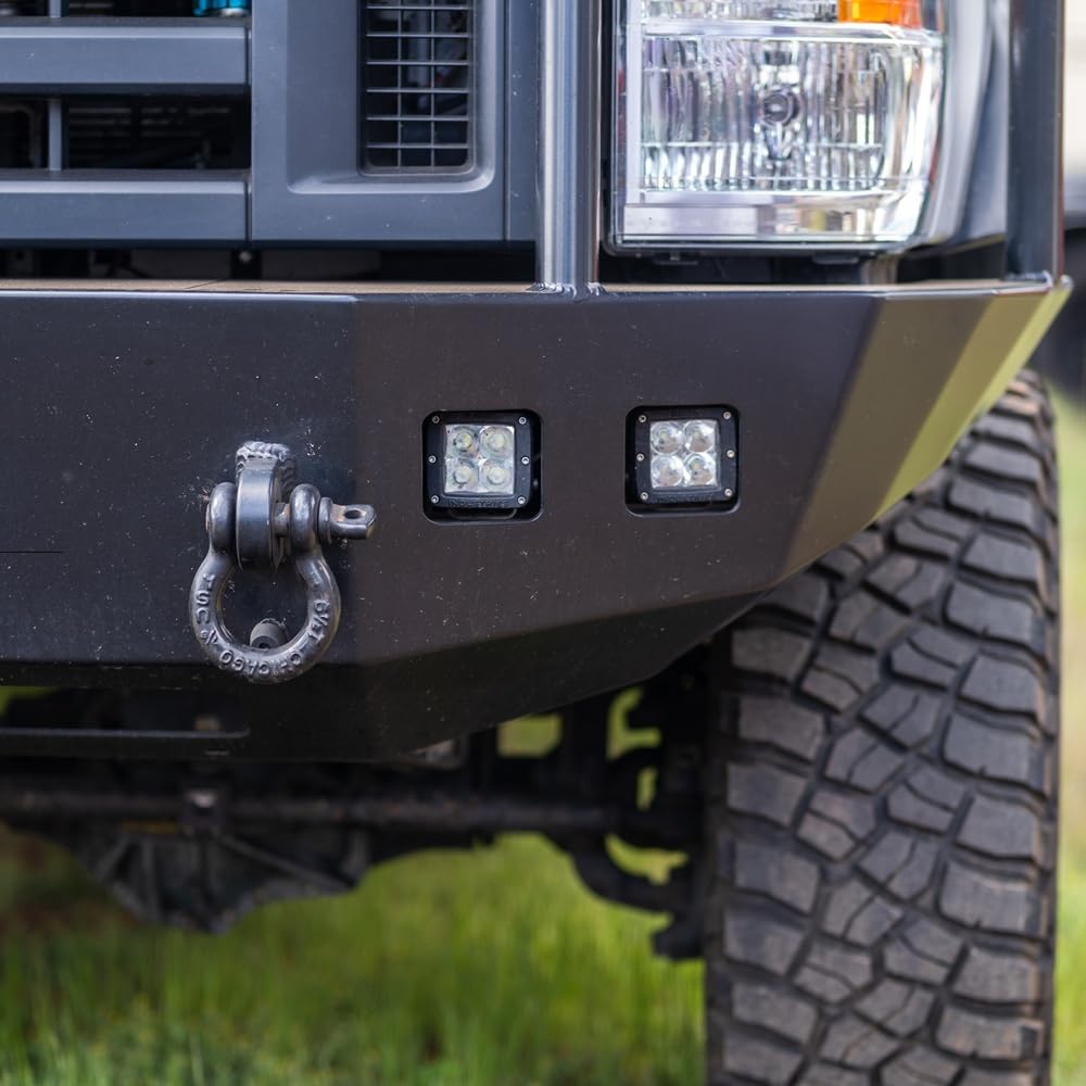 RIGID INDUSTRIES mounting bracket and hardware showing universal fit benefit