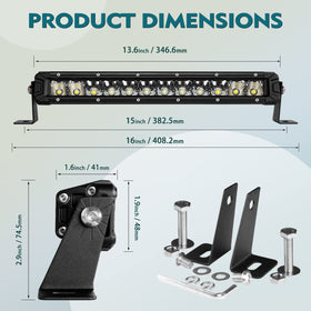 Rigidhorse side profile highlighting slim aluminum housing and cooling fins benefit