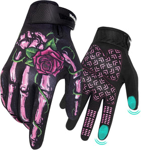 RIGWARL front view of gloves showing skeleton design and full-finger protection