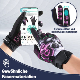 RIGWARL palm close-up with silicone grip offering improved handle control