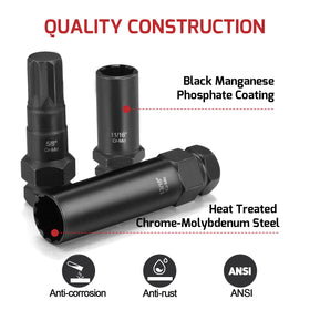 RIMKOLO double-hex closeup showing durable head for improved socket fit