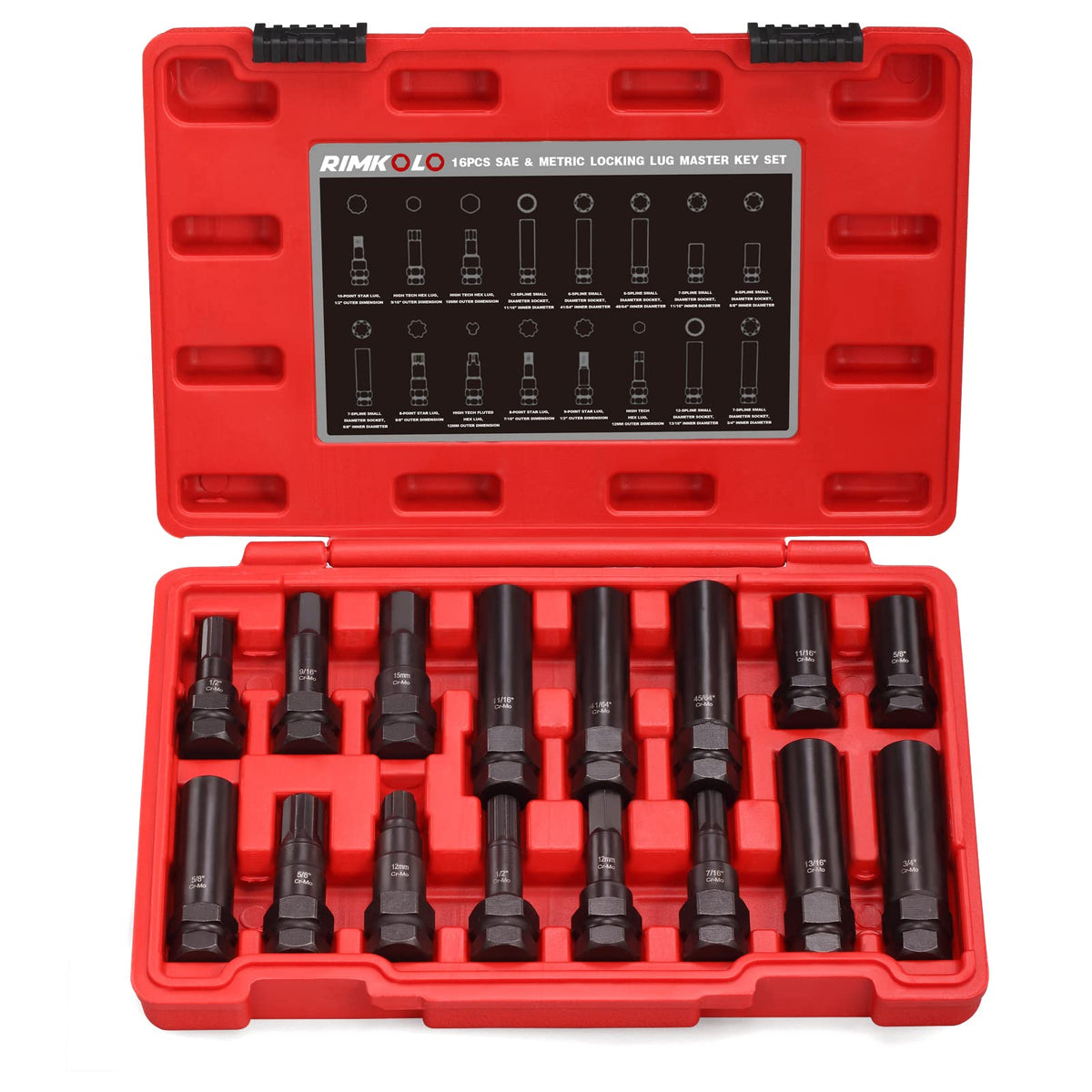 RIMKOLO front of kit showing compact case and organized layout for easy transport