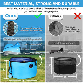 RINBOU breathable mesh top promoting airflow to reduce moisture and odors
