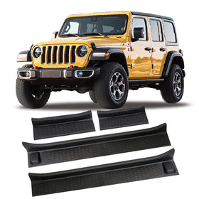 Rindoujin front sill guards showing packaging and fit benefit