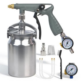 RIRC front view spray gun showing ergonomic grip and nozzle for precise application