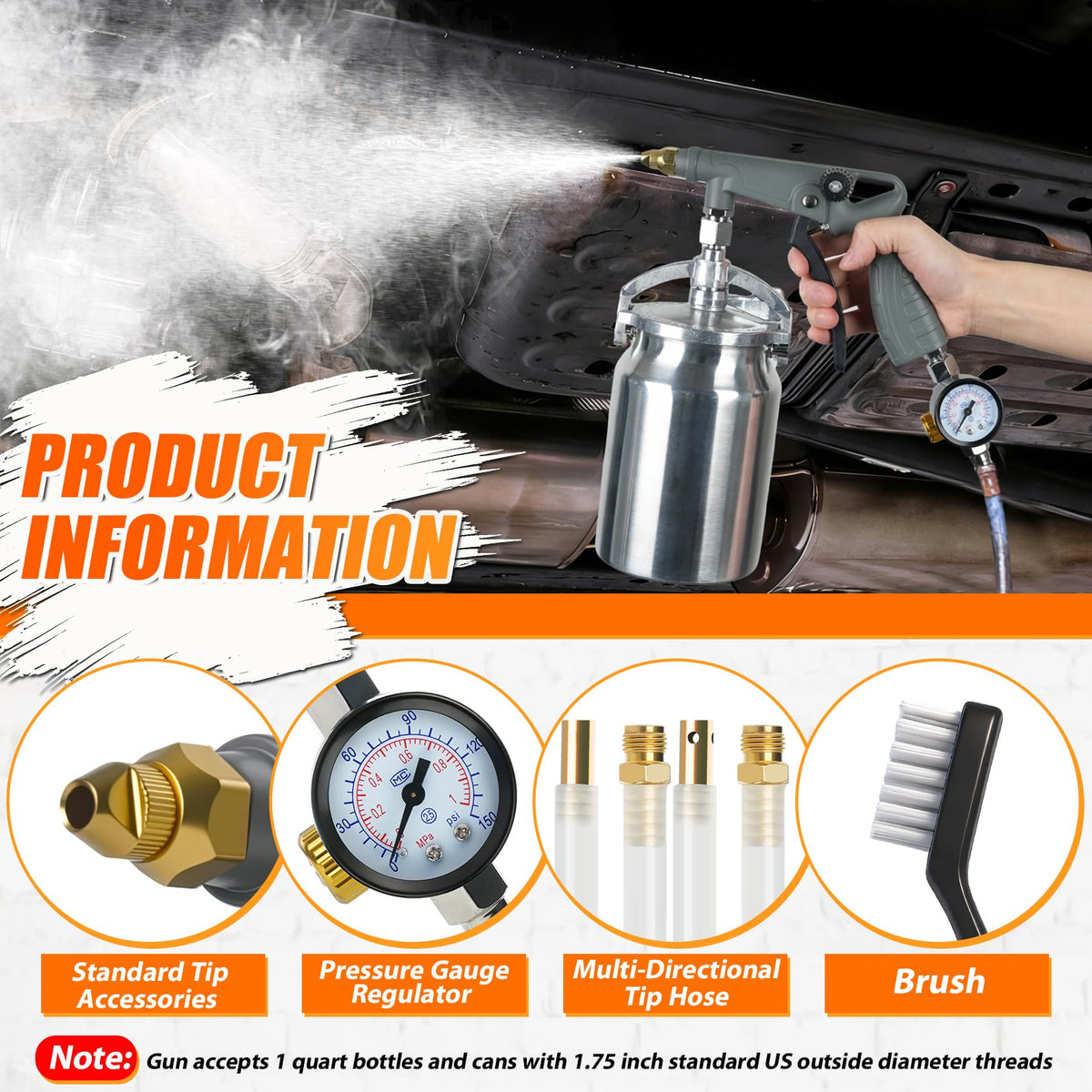 RIRC suction cup wide-mouth detail enabling fast refills and leak-free seal