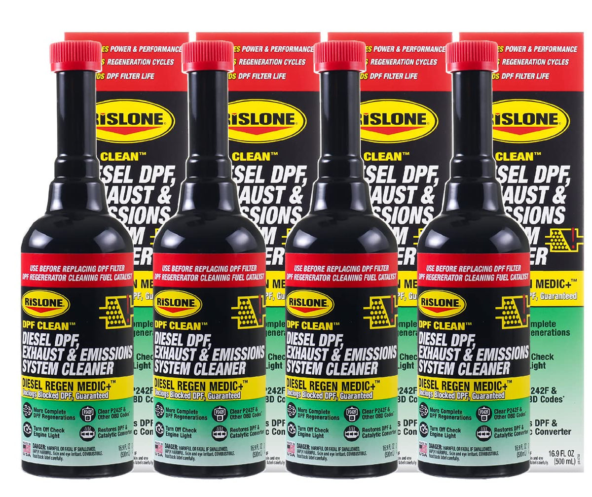 Rislone front packaging 4-pack showing product and benefits