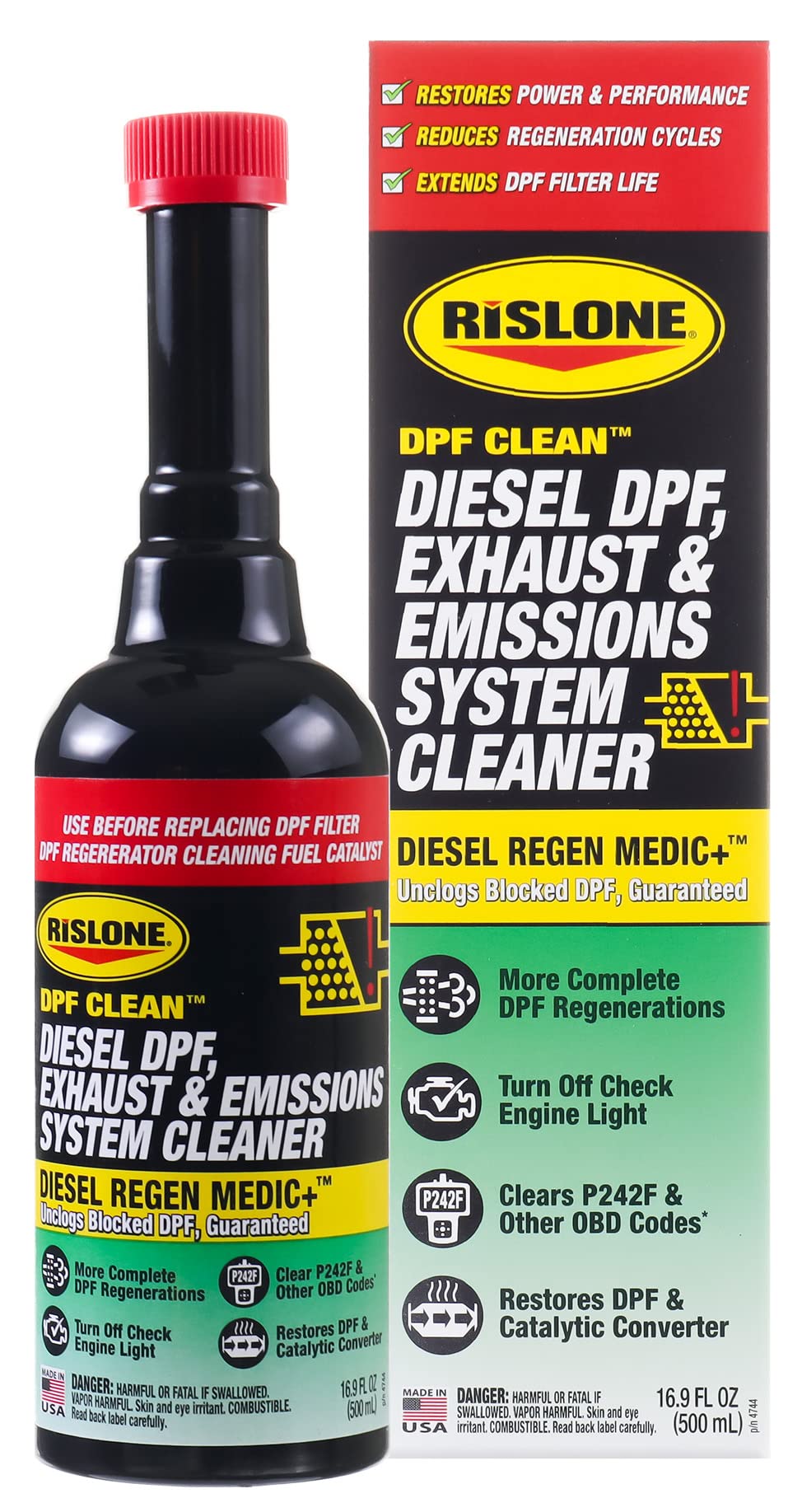 Rislone helps restore injector spray pattern for better combustion
