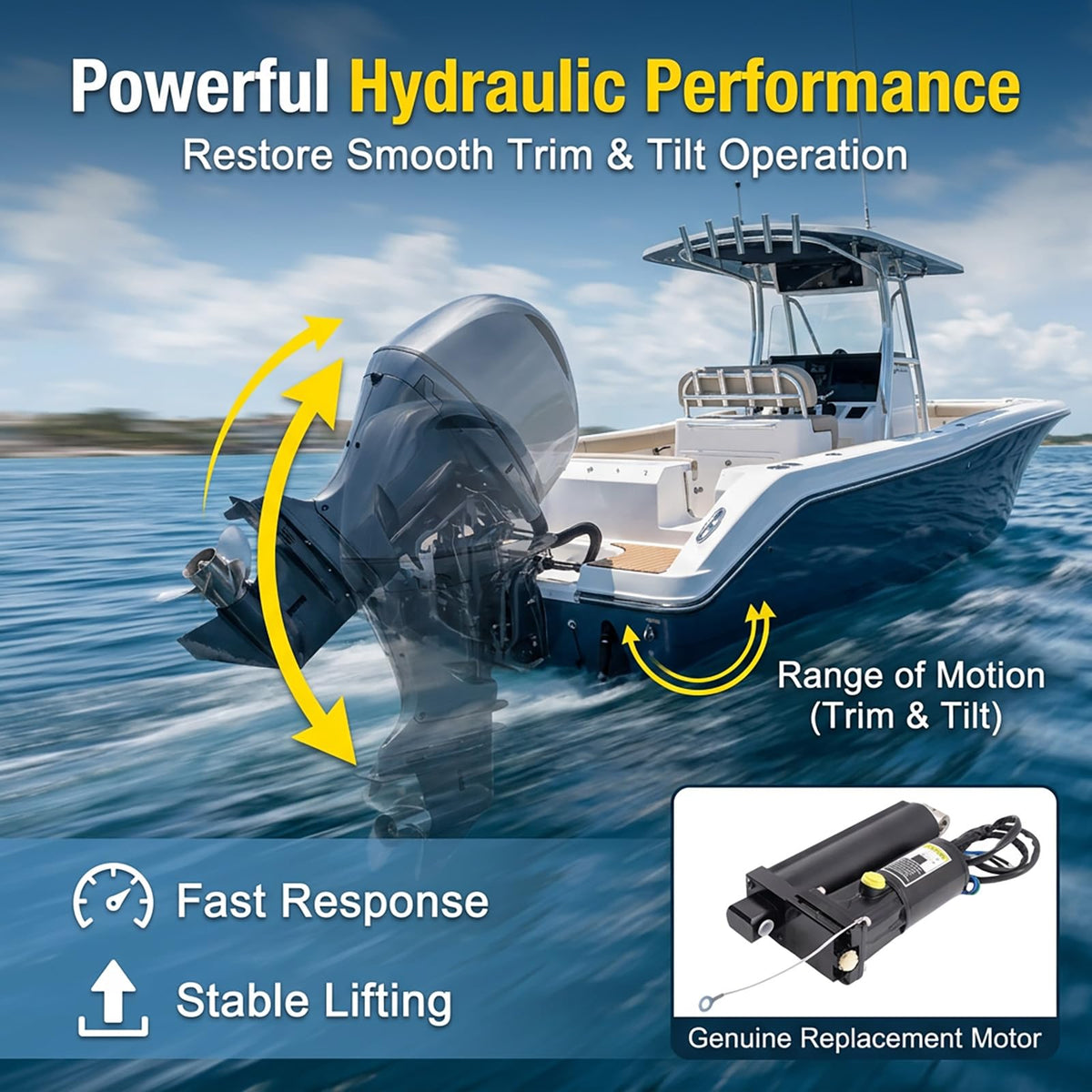 RisWhiteMeteors installed on outboard demonstrating correct fit and function