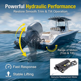 RisWhiteMeteors installed on outboard demonstrating correct fit and function