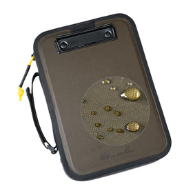 Rite in the Rain front view showing weatherproof TPU and compact design benefits