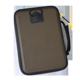 Rite in the Rain next to a notebook for scale showing portable field-ready size