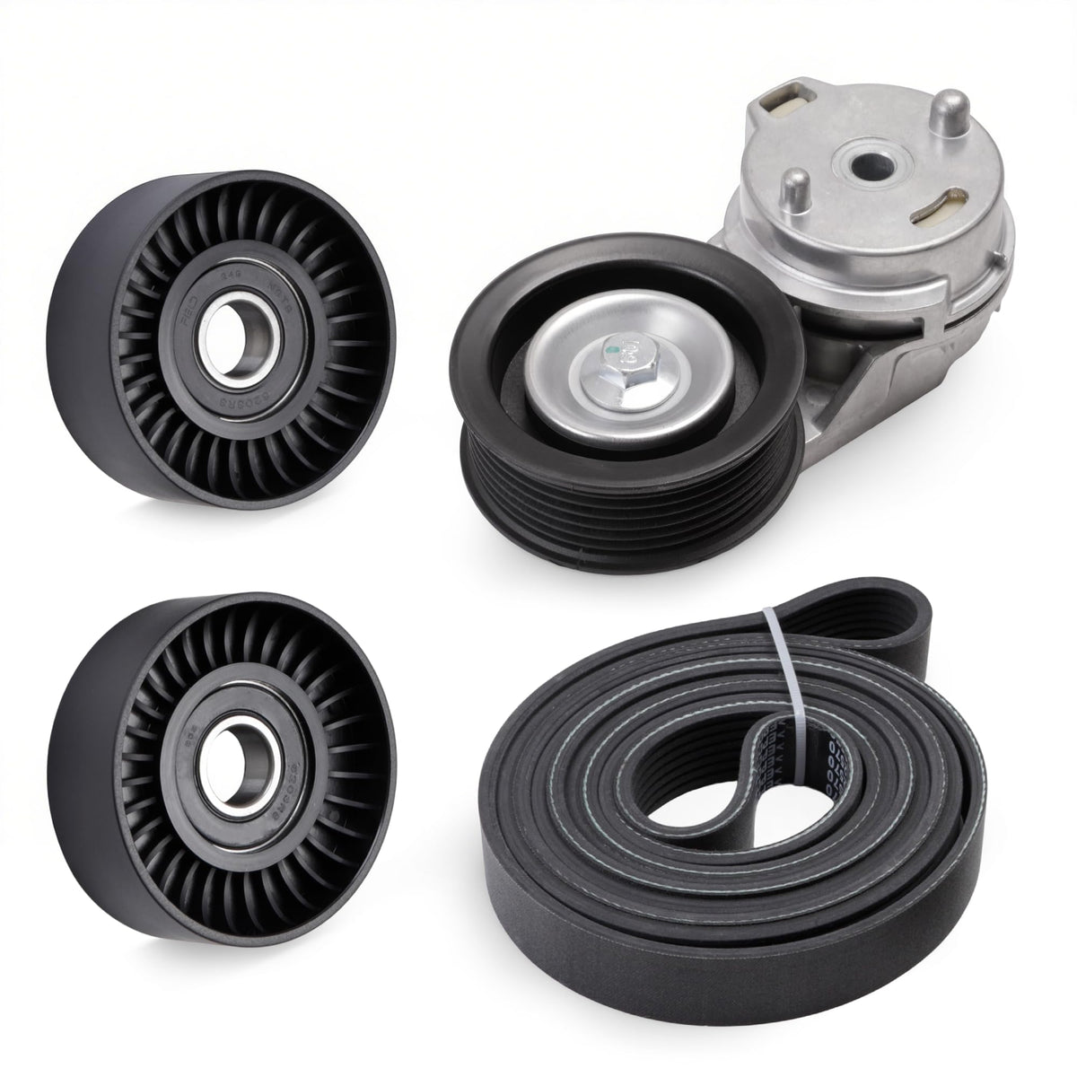 Riyhch front packaging showing complete tensioner kit and parts benefits