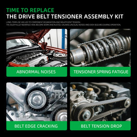 Riyhch installed on Dodge Ram engine showing restored belt routing