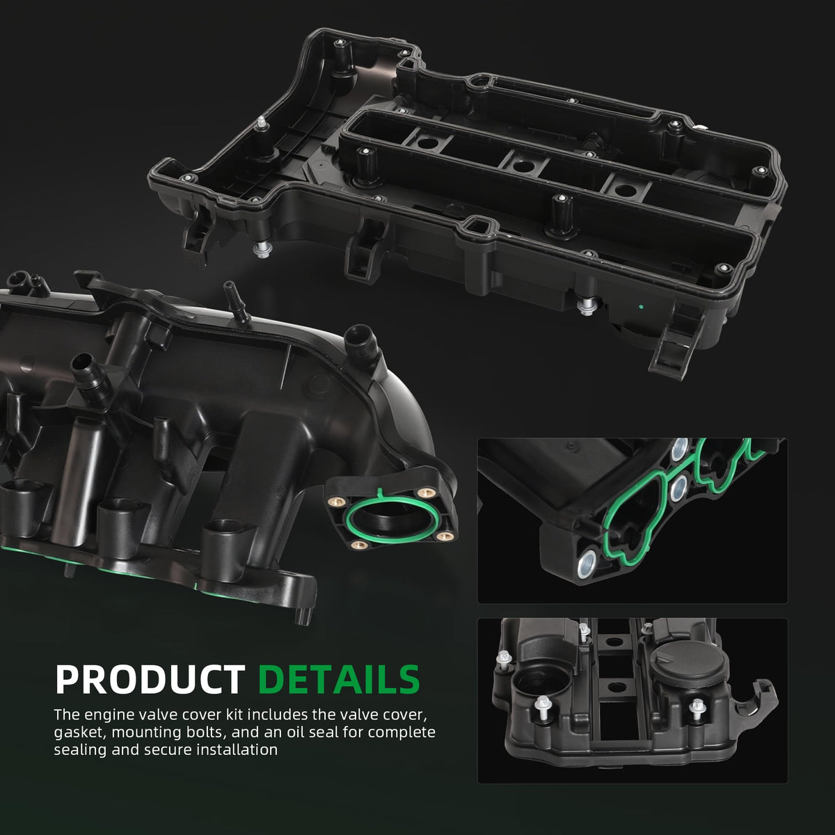 Riyhch intake manifold mating surface detail for leak prevention