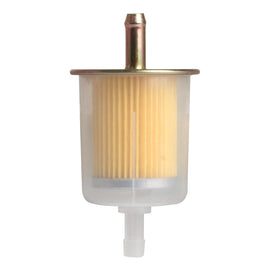Riyhch filter on tractor fuel line showing suitability for industrial equipment