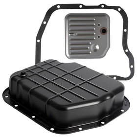 Riyhch transmission oil pan front view showing fitment and dependable sealing