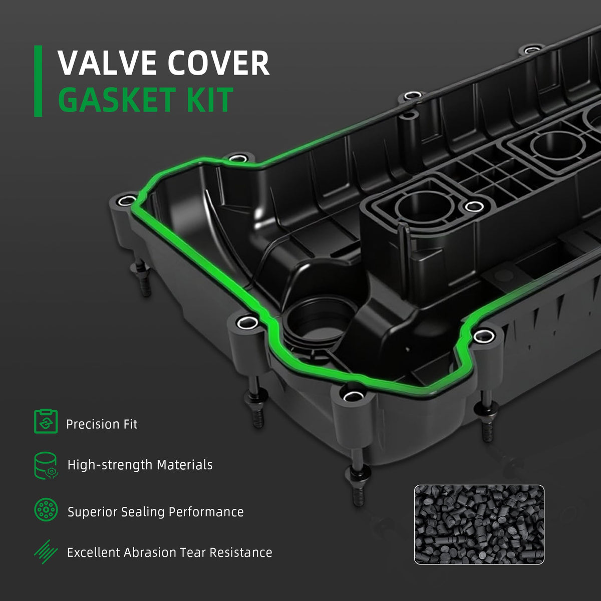 Riyhch laid-out components showing complete kit for straightforward installation