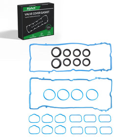 Riyhch valve cover gasket set front packaging showing full kit and fitment