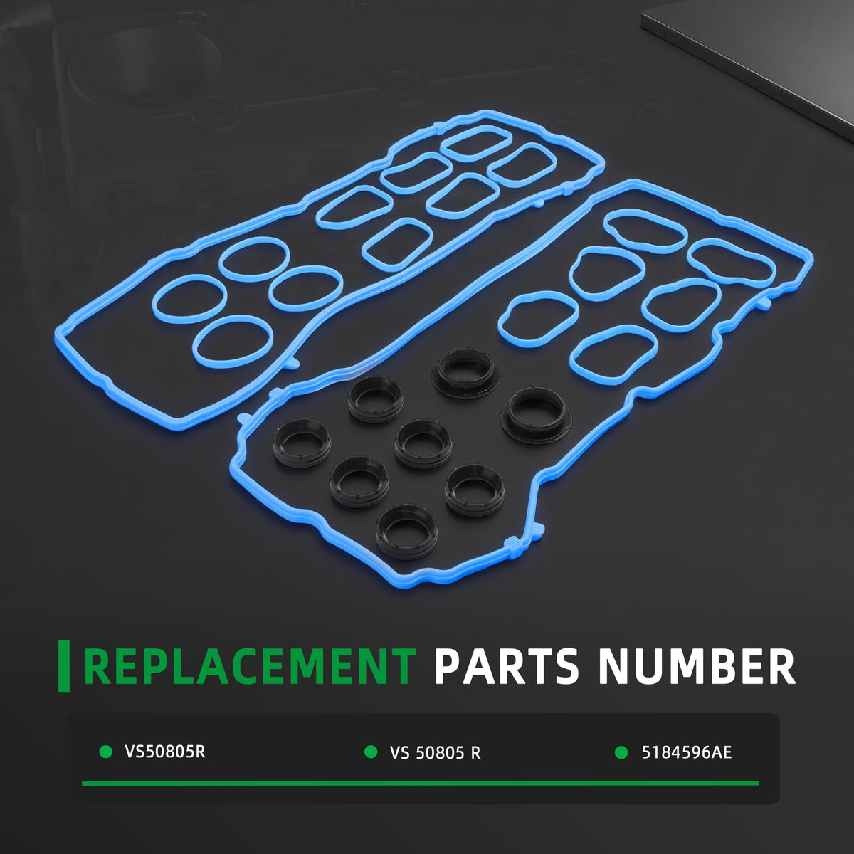 Riyhch gasket seal profile detail illustrating precision fit benefit