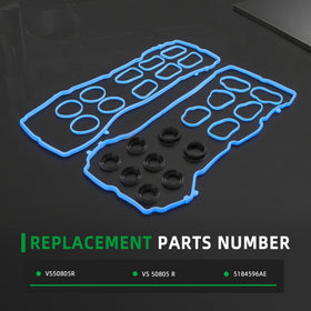 Riyhch gasket seal profile detail illustrating precision fit benefit