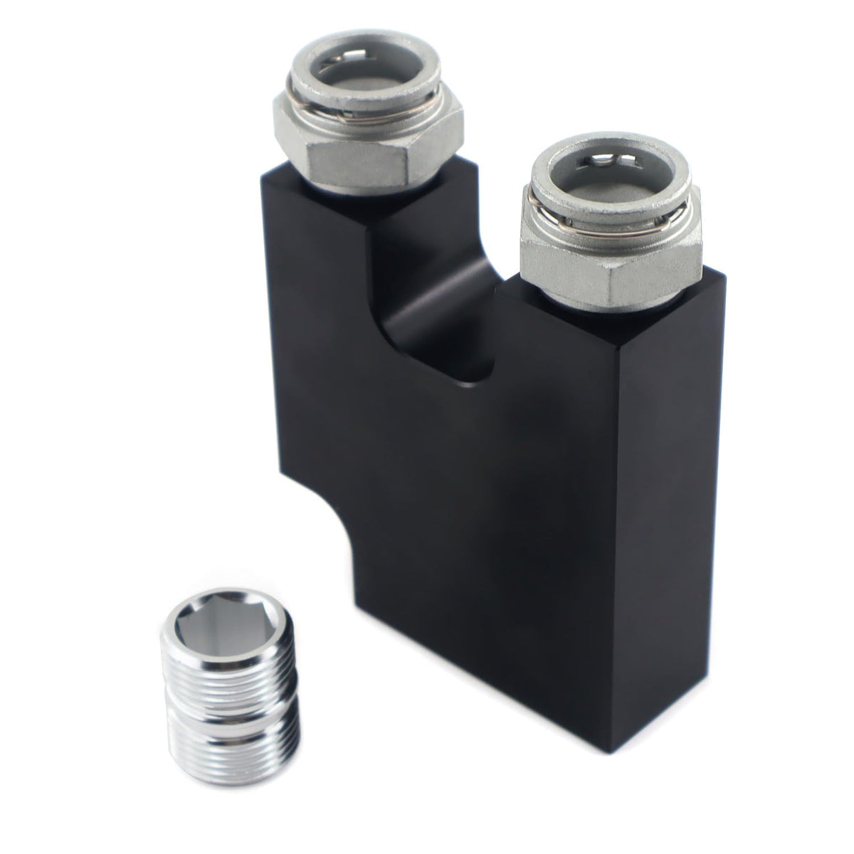RJSPHH close-up of machined aluminum detail for corrosion resistance