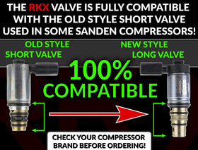 RKX close-up of valve tip highlighting precise machining and durability