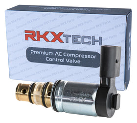 RKX front view of solenoid valve showing robust construction and fit